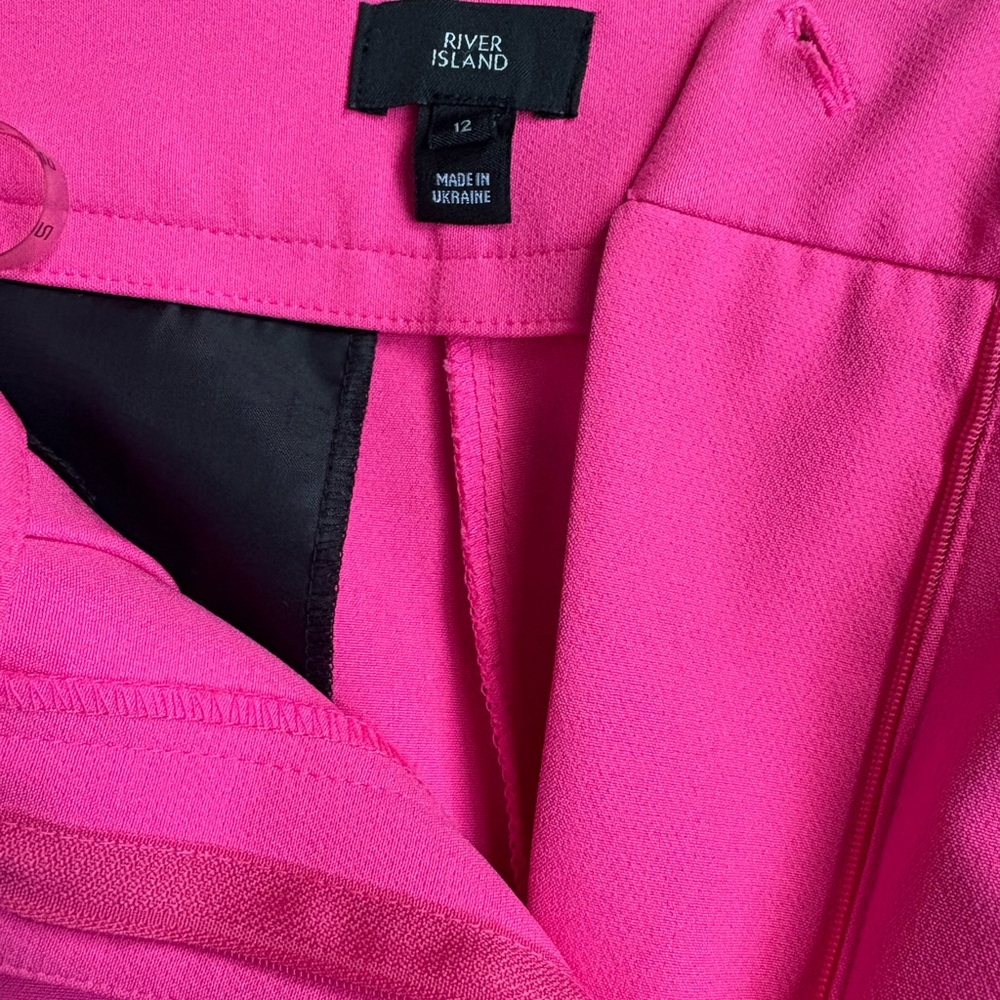 River Island Hot Pink Pants - Picture 10 of 11